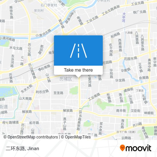 二环东路 map