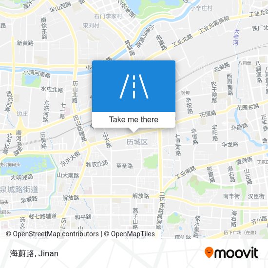 海蔚路 map