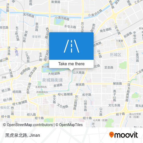 黑虎泉北路 map