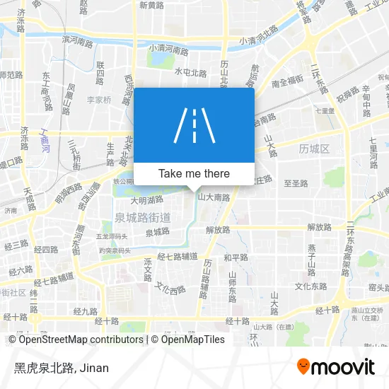 黑虎泉北路 map
