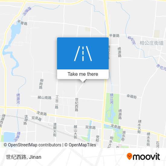 世纪西路 map