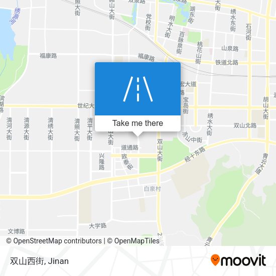 双山西街 map