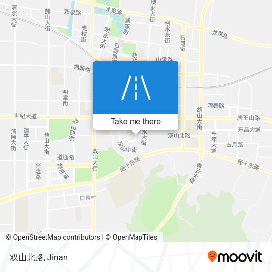 双山北路 map