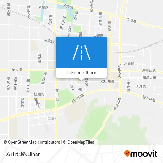 双山北路 map