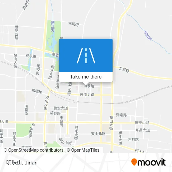 明珠街 map