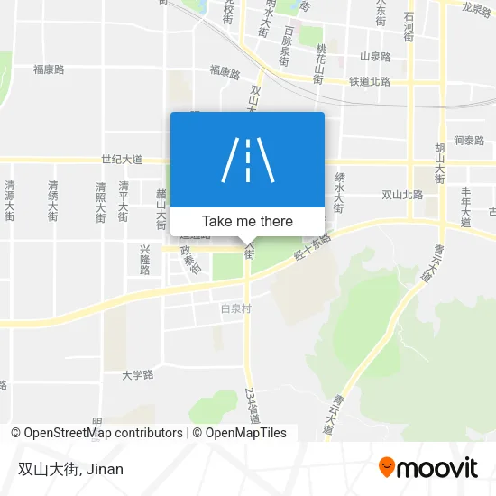 双山大街 map