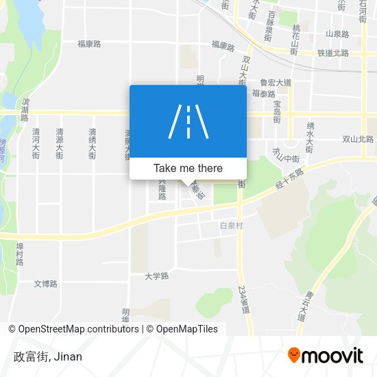 政富街 map