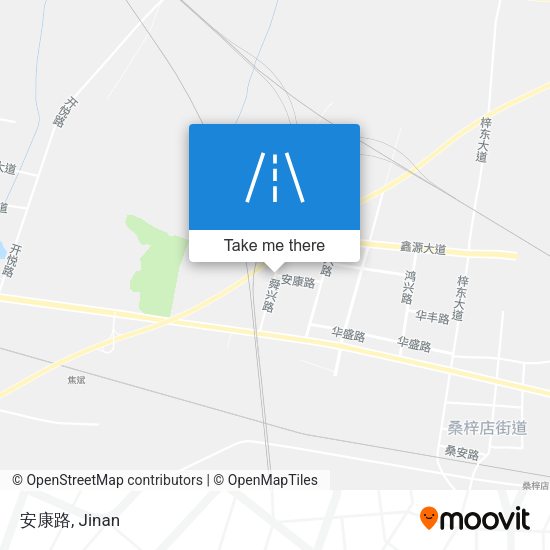 安康路 map