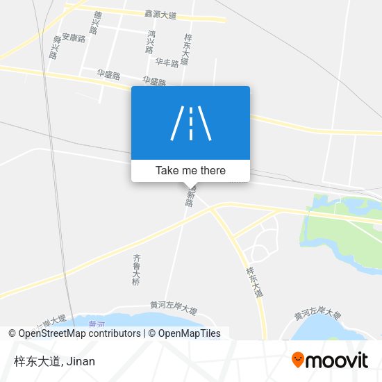 梓东大道 map