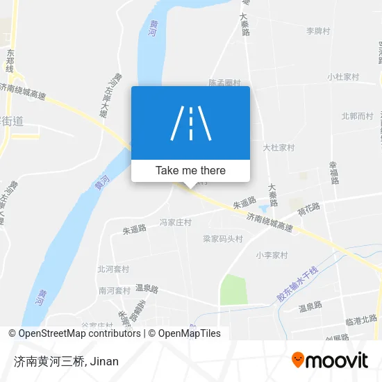 济南黄河三桥 map