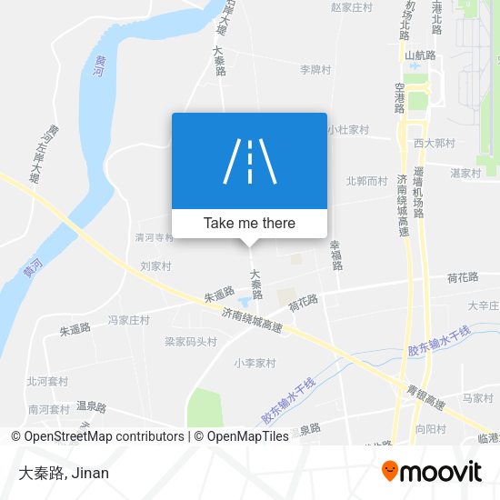 大秦路 map