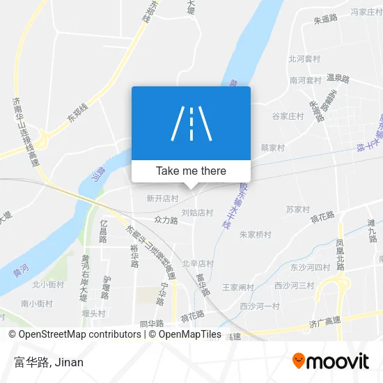富华路 map