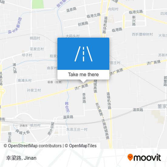 幸梁路 map