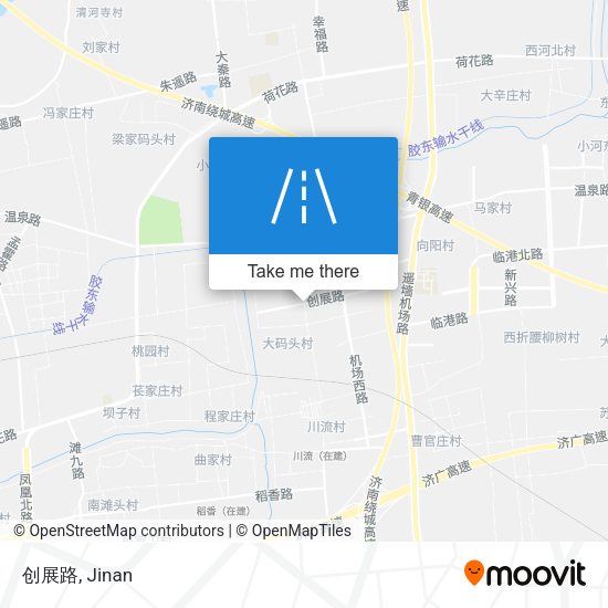创展路 map