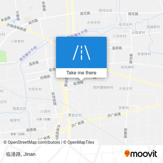 临港路 map