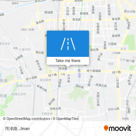 菏泽路 map