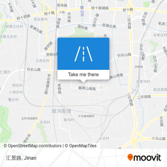 汇景路 map