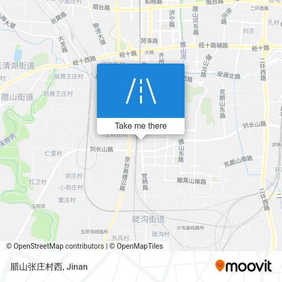 腊山张庄村西 map
