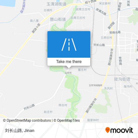 刘长山路 map