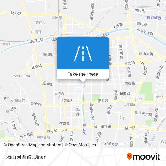 腊山河西路 map
