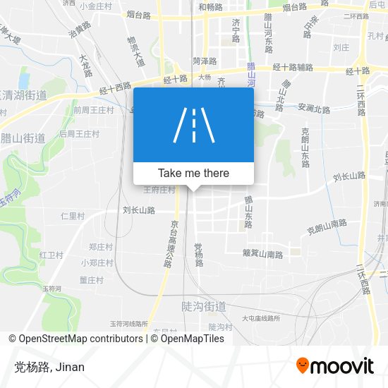 党杨路 map