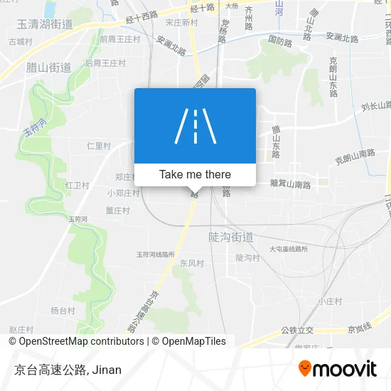 京台高速公路 map