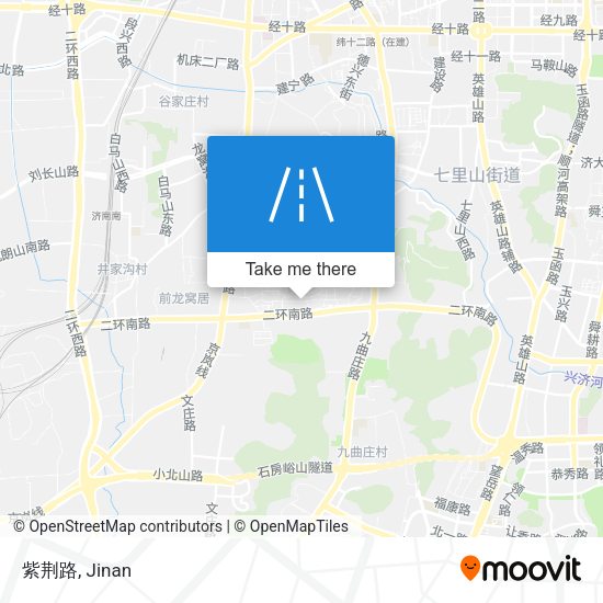 紫荆路 map