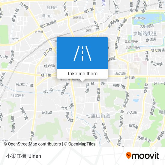 小梁庄街 map