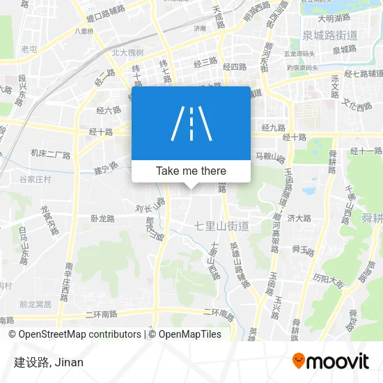 建设路 map