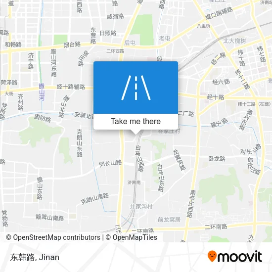 东韩路 map