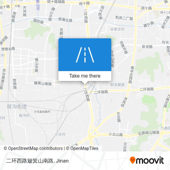 二环西路簸箕山南路 map