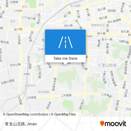 青龙山北路 map