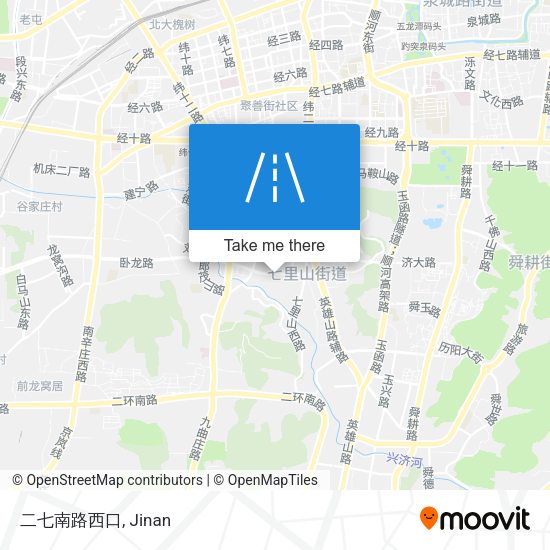 二七南路西口 map