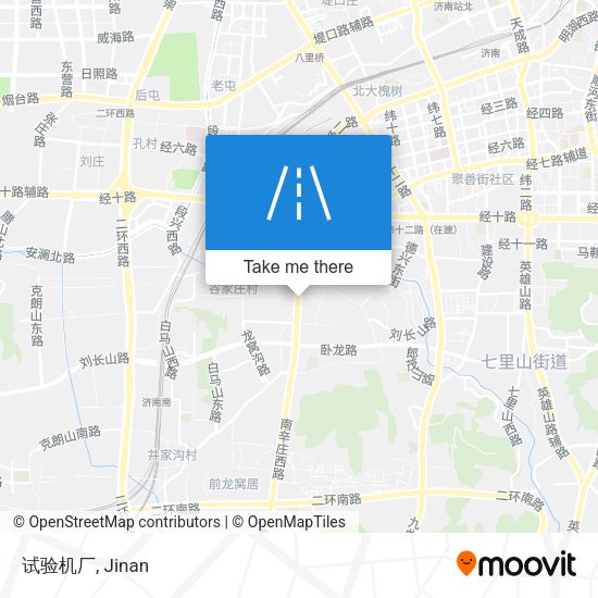 试验机厂 map