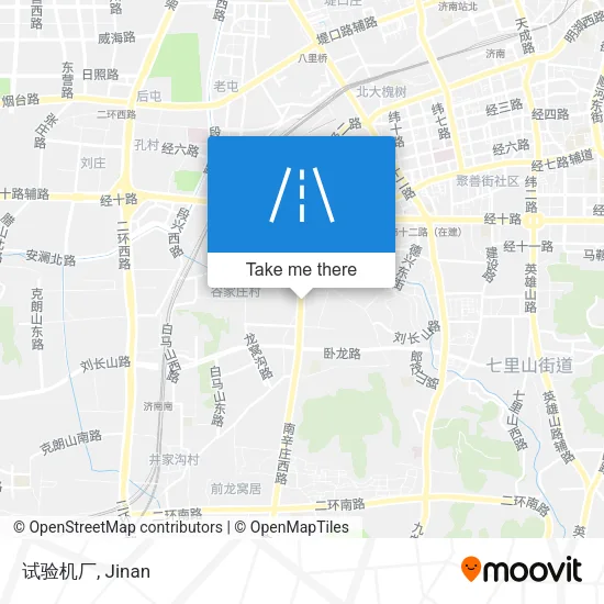 试验机厂 map
