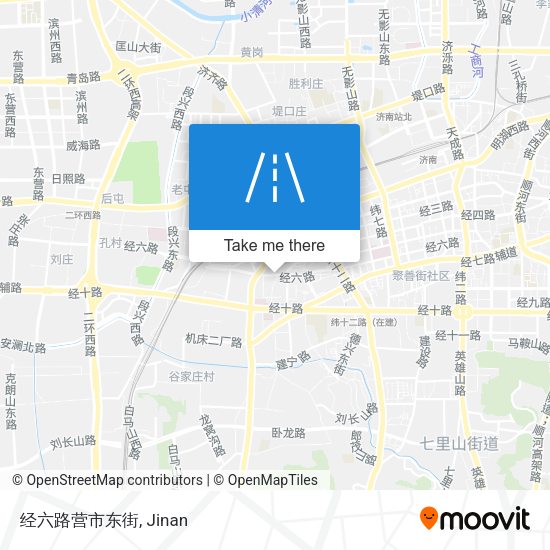 经六路营市东街 map