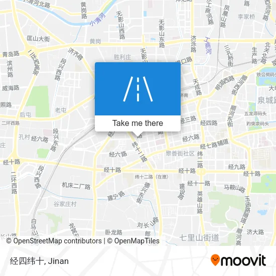 经四纬十 map