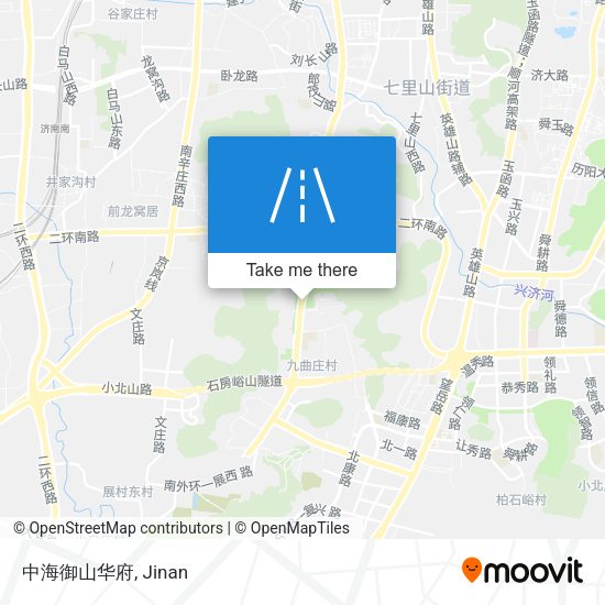 中海御山华府 map