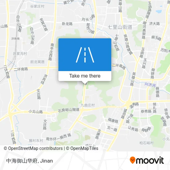 中海御山华府 map
