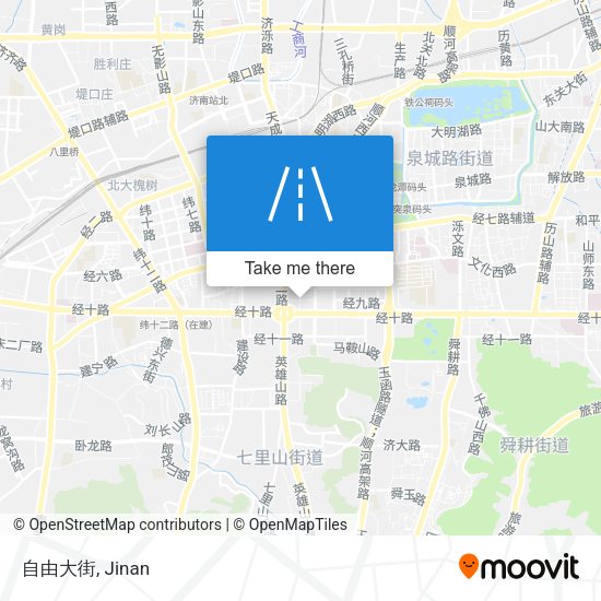 自由大街 map