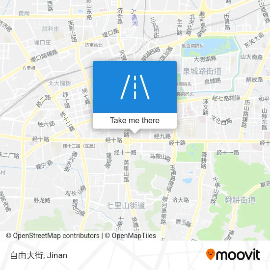 自由大街 map