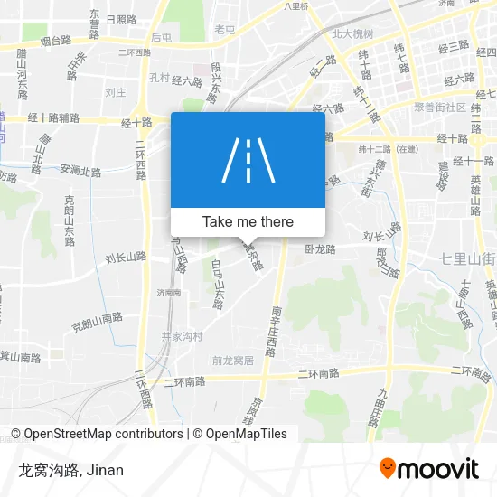 龙窝沟路 map