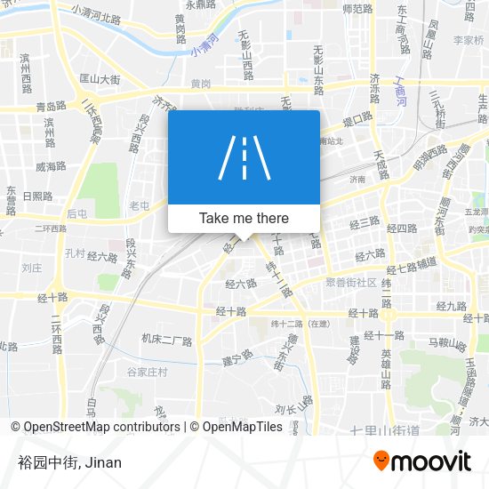 裕园中街 map