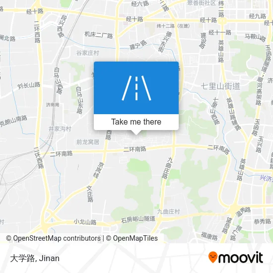 大学路 map