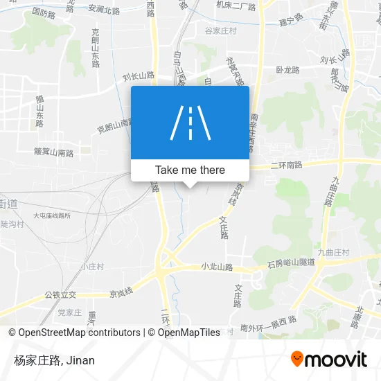 杨家庄路 map