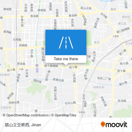 腊山立交桥西 map