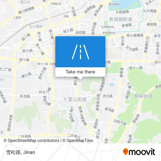 雪松路 map
