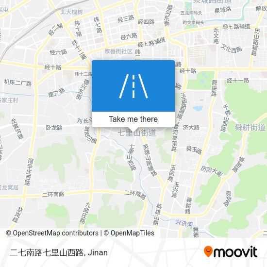 二七南路七里山西路 map