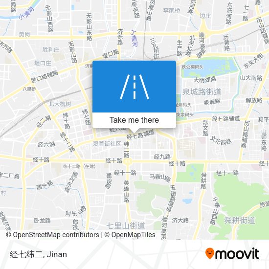 经七纬二 map