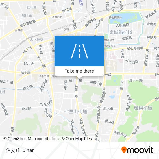 信义庄 map